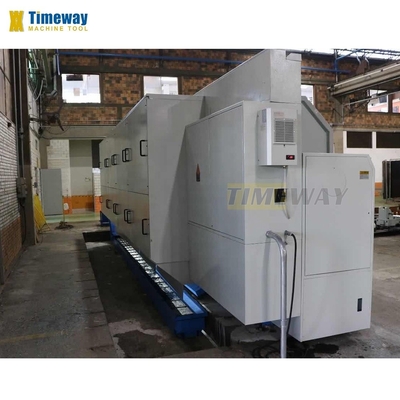 자동 기능과 반복성을 가진 수평 CNC 턴 머신 X/Y/Z mm ±0.01