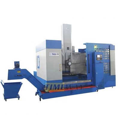 강력한 CNC 수직 톱니 기계 60kw 전력 용량과 800mm Z 축 이동