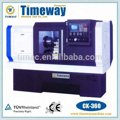 1700KG 무게의 금속 수평 CNC 회전 기계 대규모 제조