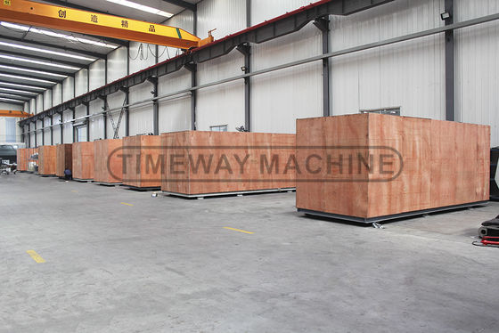 0.008mm 재 배치 정확성 산업 기계용 중량 수평 CNC 톱니