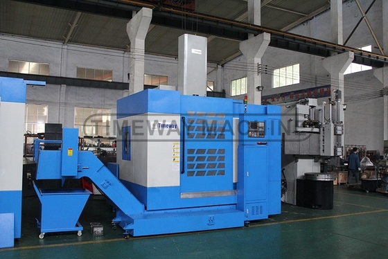 800mm 작업 테이블과 1070mm 침대 너비 CNC 수직 라트
