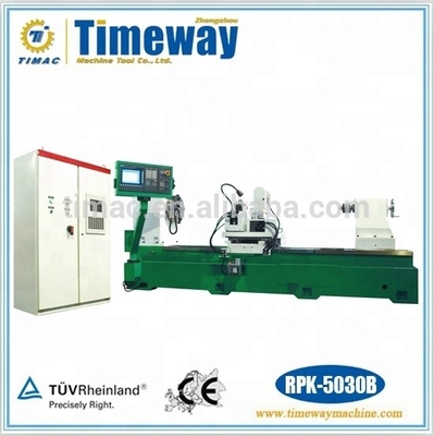 MT 5 스핀들 보어 58mm 전문 CNC 롤 노칭 및 graveing lathes