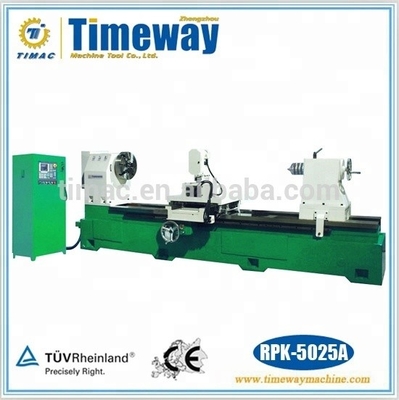 MT 5 스핀들 보어 58mm 전문 CNC 롤 노칭 및 graveing lathes