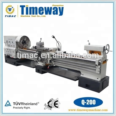 16-380rpm 스핀드 속도 수동 수평 파이프 스레딩 라트