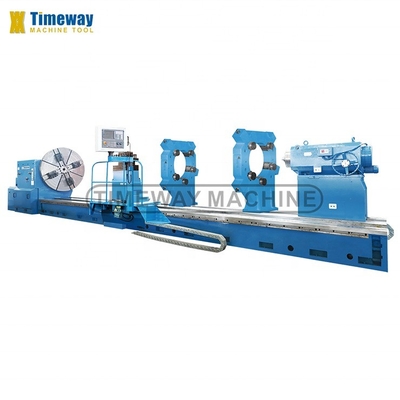 20000mm Max. 돌린 길이 CNC 금속 돌림 브랜드에 대한 완전 자동 평면 베드 라트