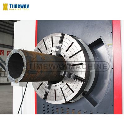 메트릭 140 스핀드 테이퍼 파이프 스레딩 오일 국가 제조용 CNC 라트