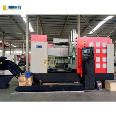수직 기계 센터 CNC 수직 톱니 회전 센터 종류 침대의 너비 mm 200 mm
