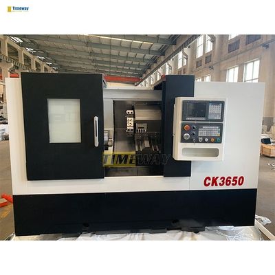 460mm 스윙 싱글 스핀드 CNC 라트 CK-3650 고 정밀 및 생산용