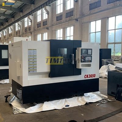 460mm 스윙 싱글 스핀드 CNC 라트 CK-3650 고 정밀 및 생산용