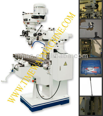 수직 타워 프레싱 머신 M330A와 R8 스핀드 테이퍼와 330x1370 테이블 크기