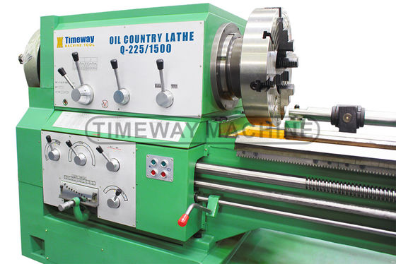 20-480 rpm 스핀드 속도 고 정밀 오일 나라 라트 Q-225 파이프 스레딩 금속을 위한 턴링 라트