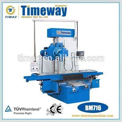 ISO50 스핀드 테퍼 베드 타입 프레싱 머신 BM716 다재다능 수직 프레싱