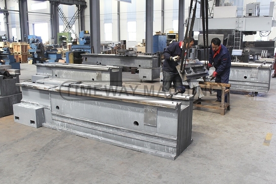 650mm 스윙 오버 캐리 AK-940B CNC 중량 직무 수평 톱니