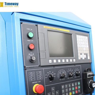 1640mm Swing Flat Bed CNC Lathe Machine 9800KG 무게와 고객의 요구 사항