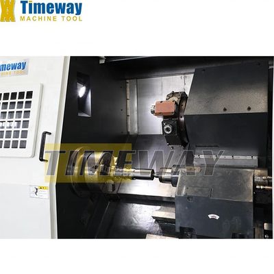중량 CNC 턴링 센터 590/965/1465/1965mm 금속 가공을위한 Z 축 이동
