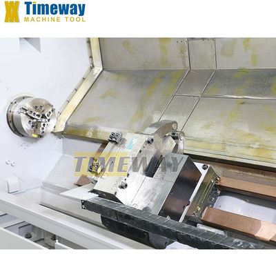 중량 CNC 턴링 센터 590/965/1465/1965mm 금속 가공을위한 Z 축 이동