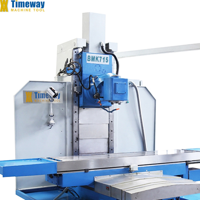 고 정밀성 BMK715 CNC 침대 타입 밀링 머신 경쟁력 있고 7300 KG 무게