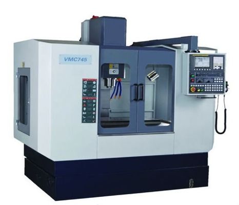 500kg 로딩 용량 VMC745 CNC 프레싱 머신 금속의 수직 가공 센터