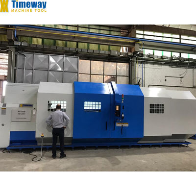 금속 가공 단순화 된 중량 평면 침대 CNC 수평 톱니 기계 AK-1600B