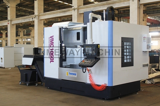 타임웨이 기계 센터 4 축 수직 CNC 프레싱 머신 FANUC 또는 SIEMENS CNC 시스템
