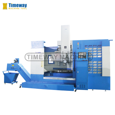 고 정밀 한 컬럼 수직 턴 머신 FANUC 시멘스 CNC 컨트롤러