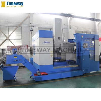 고 정밀 한 컬럼 수직 턴 머신 FANUC 시멘스 CNC 컨트롤러