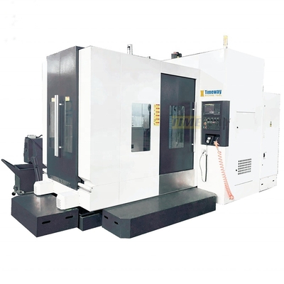 최대 테이블 로드 600 kg 고 정밀 CNC 수평 가공 센터 금속