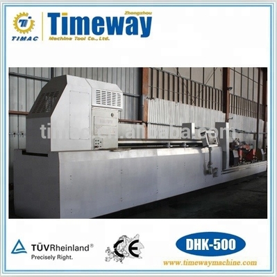350mm 스핀드 센터 높이 고 정밀 CNC 수평 깊은 구멍 튜브 톱닝 머신