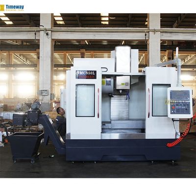 500mm 가로 이동 수직 금속 밀링 머신 0.005mm 위치 정확성