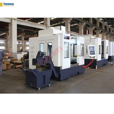 500mm 가로 이동 수직 금속 밀링 머신 0.005mm 위치 정확성