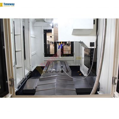 500mm 가로 이동 수직 금속 밀링 머신 0.005mm 위치 정확성