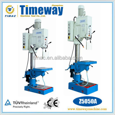 860 KG 기어 헤드 기판 굴착 수직 굴착 기계 Z5050A 불과 흰색