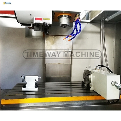 FANUC 컨트롤러와 함께 CNC 수직 가공 센터 ± 0.008 위치 정확도 mm