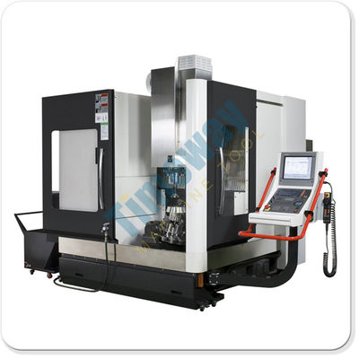 12000KG 5 축 연결 수직 가공 센터 ± 0.008mm 위치 정확성