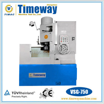 기계 수리 작업용 수직 스핀들 및 둥근 테이블 표면 밀링 기계