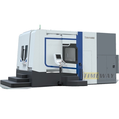 수평 가공 센터를 위한 고 정밀 HFMC1250 5 축 CNC 프레싱 머신