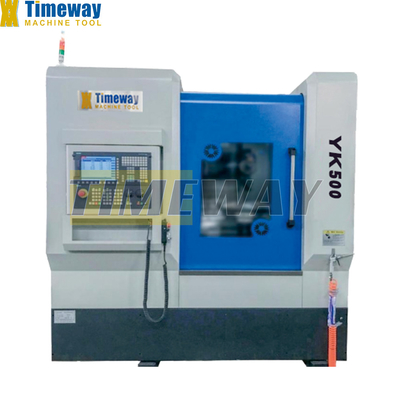 타임웨이 YK500- 15kW 전력으로 기어 캄퍼링 처리 CNC 기어 데버링 기계