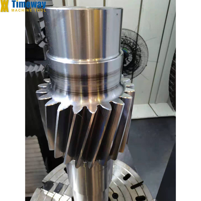 타임웨이 YK500- 15kW 전력으로 기어 캄퍼링 처리 CNC 기어 데버링 기계