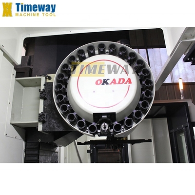 GSK/Fanuc/시멘스 제어 3 축 수직 가공 센터 1100mm X 테이블 이동