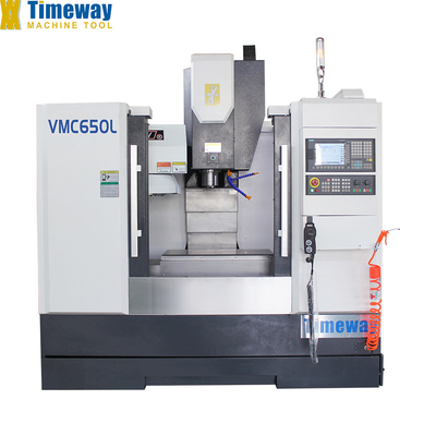 VMC650L 수직 가공 센터 700mm 테이블 이동 ± 0.006mm 반복성 작업