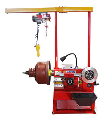 T8445 중용 브레이크 드럼 및 디스크용 브레이크 드럼 턴/디스크 절단 기계