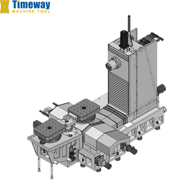 교환 테이블 HMC630 APC CNC 수평 가공 센터
