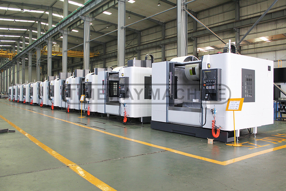 600mm 테이블 여행 VMC1060L 24 도구 매거진 용량을 가진 CNC 수직 프레싱 머신