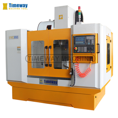 고 정밀 및 높은 입력 속도 VMC850 금속을 위한 수직 CNC 프레싱 머신