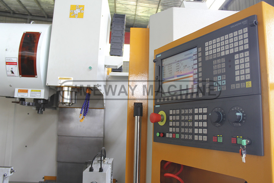 고 정밀 및 높은 입력 속도 VMC850 금속을 위한 수직 CNC 프레싱 머신