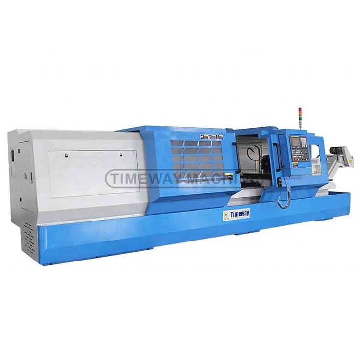 800mm 침대 너비 평면 침대 CNC lathes 기계와 완전한 기능과 최대 520mm 스윙