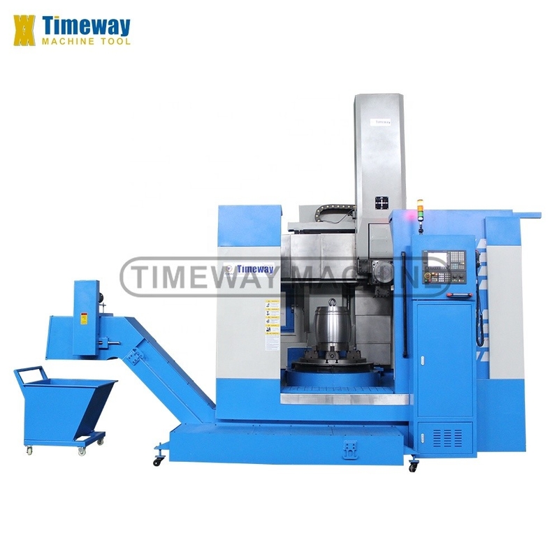 800mm 작업 테이블과 1070mm 침대 너비 CNC 수직 라트