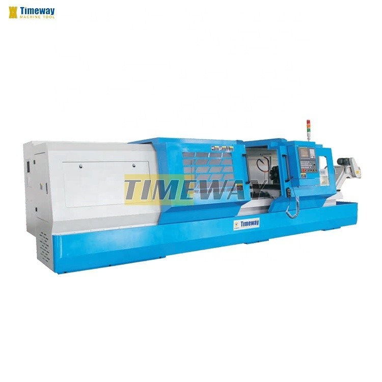 2 축 수평 평면 침대 CNC 톱니 회전 기계 고 정밀 회전