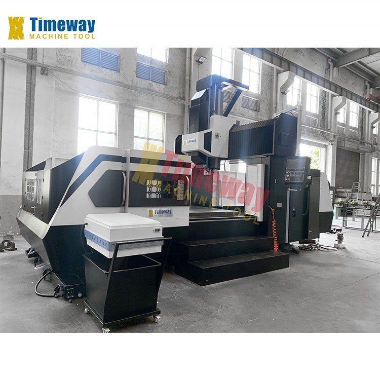고 정밀성 및 gantry 타입 밀링 기계 4300x2700x3300 CNC 가공 센터